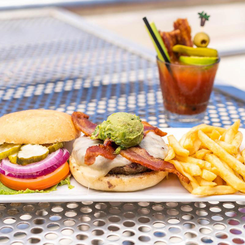 ideal bar and grill burger