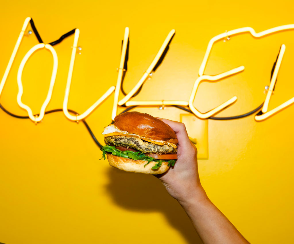 mad yolks burger