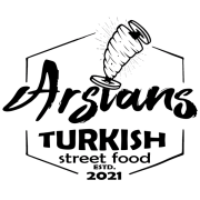 arslans turkish street food logo, santa cruz california