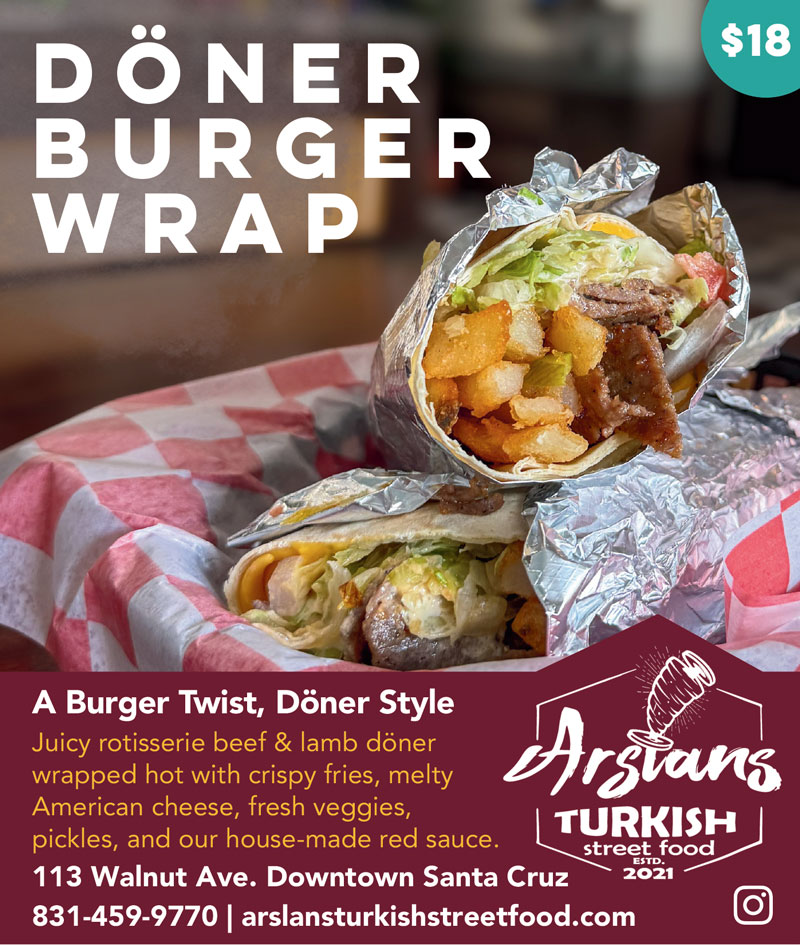 arslan's santa cruz burger week specials