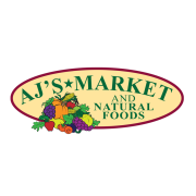 aj's market logo, soquel california