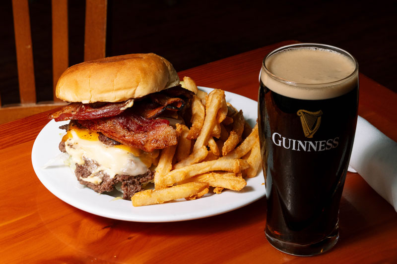 rosie mccann's burger